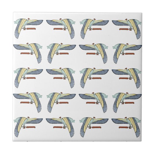 エジプトのデザイン#12アットエムポリオモファ タイル (正面)