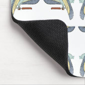 エジプトのデザイン#12アットエムポリオモファ マウスパッド (コーナー)