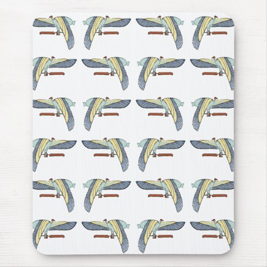 エジプトのデザイン#12アットエムポリオモファ マウスパッド (正面)