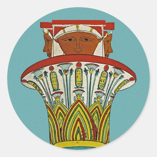 エジプトのデザイン#3アットエムポリオモファ ラウンドシール (正面)