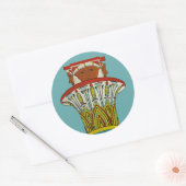 エジプトのデザイン#3アットエムポリオモファ ラウンドシール (封筒)