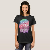 エジプトのトゥットトゥタンカームン王 Tシャツ (正面フル)