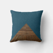 エジプトのトパーズの金ピラミッドの抽象美術 クッション (裏面)
