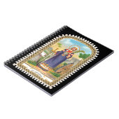 エジプトのドレスのアレクサンドリアの聖キャサリン ノートブック (左側)