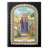 エジプトのドレスのアレクサンドリアの聖キャサリン ノートブック (正面)