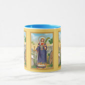 エジプトのドレスのアレクサンドリアの聖キャサリン マグカップ (中央)