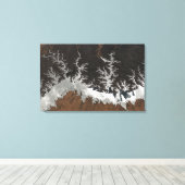 エジプトのナセル湖 キャンバスプリント (インサイチュ (ウッドフロア))