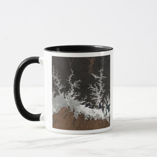 エジプトのナセル湖 マグカップ (左)