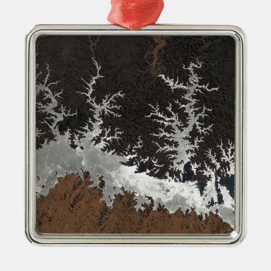 エジプトのナセル湖 メタルオーナメント (正面)