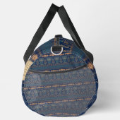 エジプトのハス・スカラブパーソナライズされた絵文字 ダッフルバッグ (右)