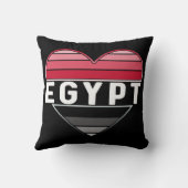 エジプトのハート クッション (裏面)