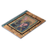 エジプトのバステット女神byルネ・ラボイエ ノートブック (左側)