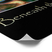 エジプトのバステット猫の神のアートポスター ポスター (角)