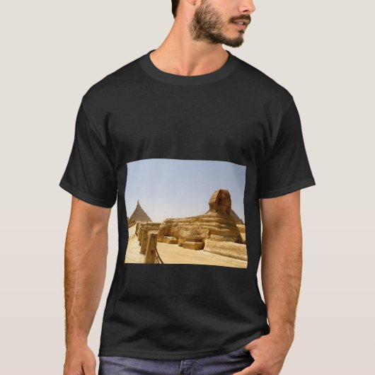エジプトのピラミッドأهرامات مصر Tシャツ (正面)