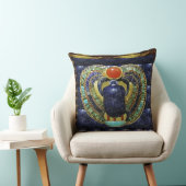 エジプトのピラミッドからのヴィンテージの寺院の芸術 クッション (椅子)