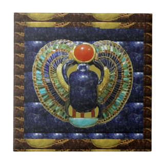 エジプトのピラミッドからのヴィンテージの寺院の芸術 タイル