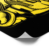 エジプトのピラミッドの歴史エジプトのスフィンクス ポスター (角)