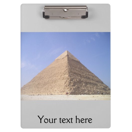 エジプトのピラミッド写真クリップボード クリップボード (正面)