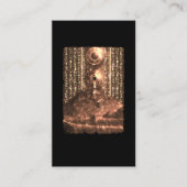 エジプトのピラミッド型象形文字スカラブ加工品 名刺 (正面)