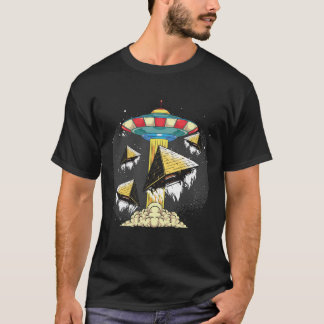 エジプトのピラミッド誘拐地球外UFO A Tシャツ