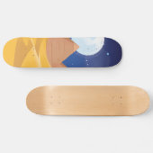 エジプトのピラミッド スケートボード (横)