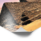 エジプトのピラミッド フォトプリント            (角)