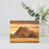 エジプトのピラミッド ポストカード (スタンド正面)