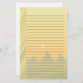 エジプトのピラミッド 便箋 (正面/裏面)