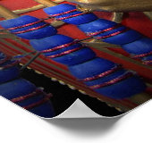 エジプトのファラオの内結石棺 ポスター (角)