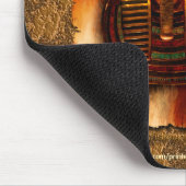 エジプトのファラオトゥタンカーメンアートマウスパッド マウスパッド (コーナー)