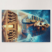 エジプトのファラオ ジグソーパズル (横)