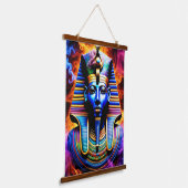 エジプトのファラオ 吊り下げ型タペストリー (傾斜あり)