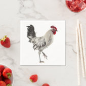 エジプトのフェイオミス・ルースター スタンダードカクテルナプキン (インサイチュ)