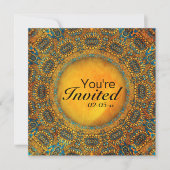 エジプトのフクロウ 招待状 (正面)