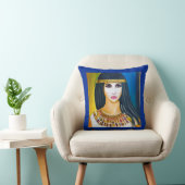 エジプトのプリンセスポートレート クッション (椅子)
