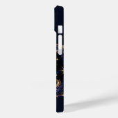エジプトのホルスの目の宇宙ピラミッドアート Case-Mate iPhoneケース (裏面 / 左)