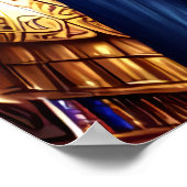 エジプトのポートレート | AIアートP ポスター (角)