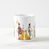 エジプトのマグの花型女性歌手 マグカップ (中央)