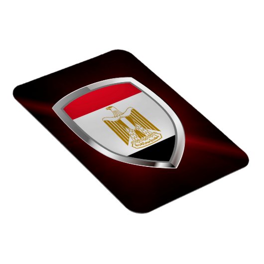 エジプトのメタリックエンブレム マグネット (右側)