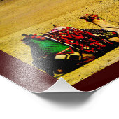 エジプトのラクダ フォトプリント            (角)