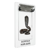 エジプトのロープ – コブラのヘビの危険 ミニクリップボード (アングル)