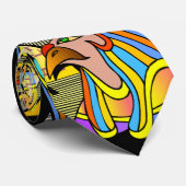 エジプトのワシのモチーフ ネクタイ (ロール)