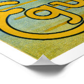 エジプトのヴィンテージ旅行のポスター復元 ポスター (角)