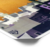 エジプトのヴィンテージ旅行ポスター復元 ポスター (角)