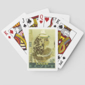 エジプトのヴィンテージ旅行ポスター トランプ (裏面)