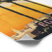 エジプトのヴィンテージ旅行ポスター ポスター (角)