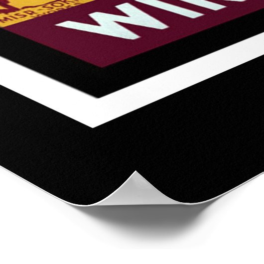 エジプトのヴィンテージ旅行 ポスター (角)