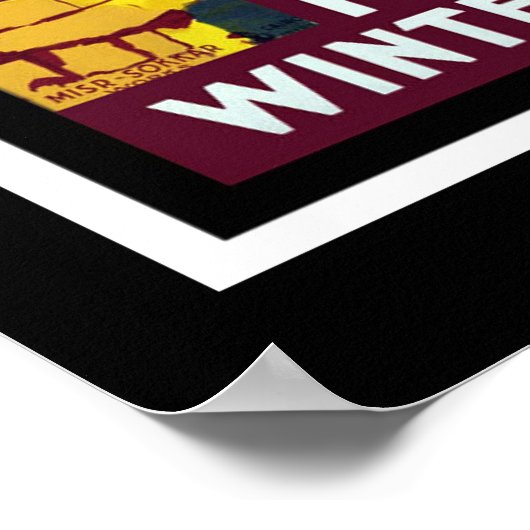 エジプトのヴィンテージ旅行 ポスター (角)