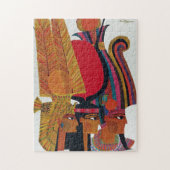 エジプトのヴィンテージ航空が古代文化観光 ジグソーパズル (縦)