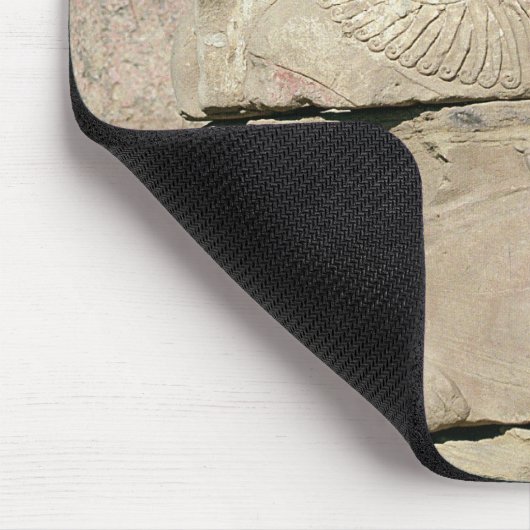 エジプトの世帯の神のレリーフ、浮き彫り、Bes マウスパッド (コーナー)